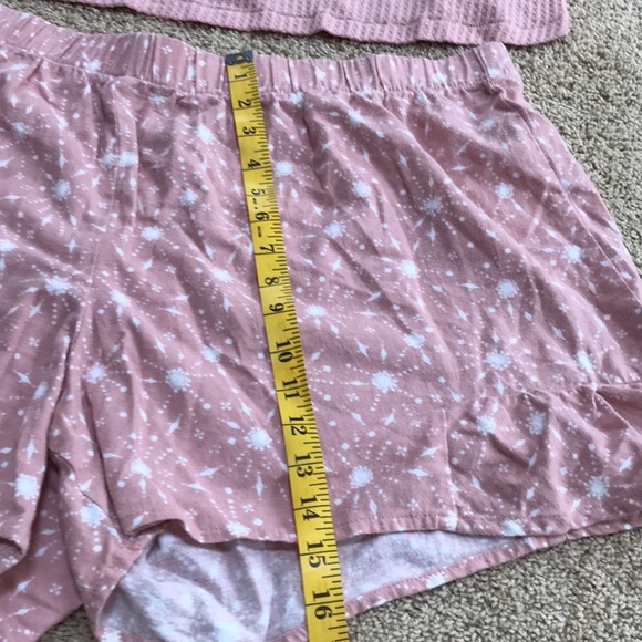 Ambrielle 2X s dusty pink two piece shorts /Top sleepwear set. - Picture 7 of 10